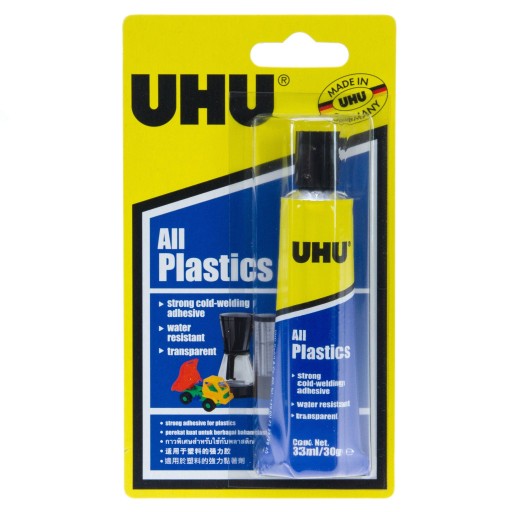 UHU VŠETKY PLASTY LEPIDLO NA PLASTY 33 ML