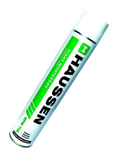 HAUSSEN montážna pena 750ml rúrková ZIMNÁ
