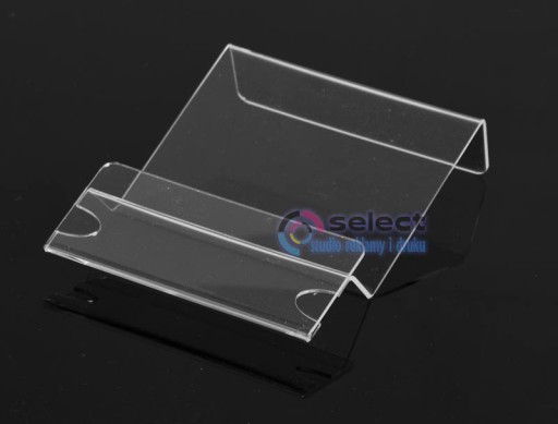 Stojan na TELEFÓN S POPISOM PLEXI 10 cm