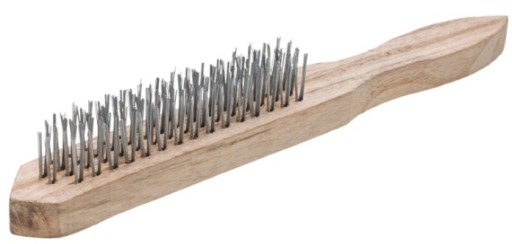 4 RADOVÁ DRôTENÁ KEFA, OCELOVÝ DRÔT