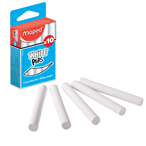 Whitepeps Chalk White 10 kusov 593500 Maped