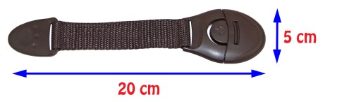 Ochrana skrinky pre zásuvky LOCK hnedá flexibilná