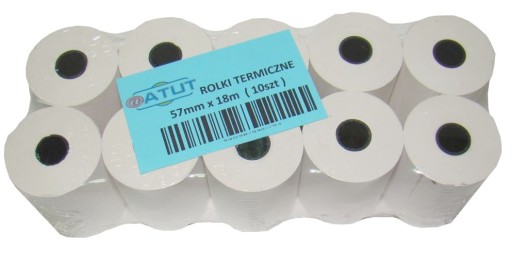Termálna pokladnica rolky 57x18m 10 ks Elzab K10 IWL