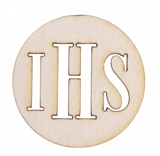 IHS hostie 3cm A SV. PRIJÍMANIE dekorácie 3 KS