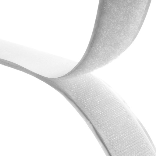 25mm VELCRO SO SAMOLEPIACIM LEPOM 1m+1m 2,5cm