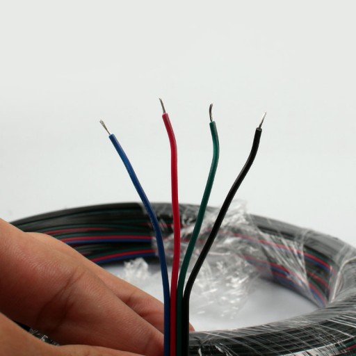 4-žilový kábel pre RGB LED pás Cze-wa