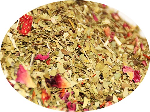 JAHODOVÁ POCHÚŤKA Yerba Mate (50 g) šafran