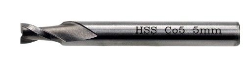 NFPg stopková fréza fi 5 mm HSSCo kobalt DIN 327