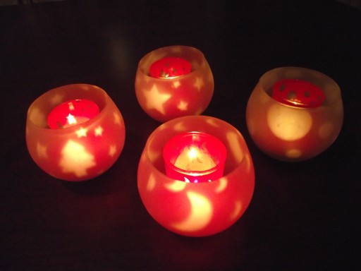 TEALIGHT lampa, ohrievač, svietnik, ZÁHRADA!!!