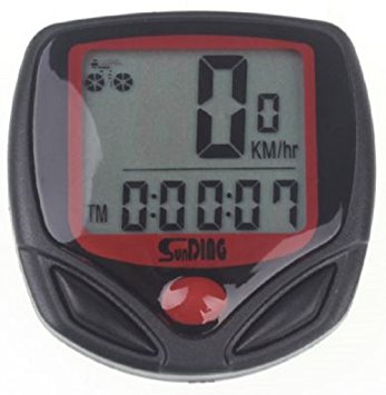 VODEODOLNÝ LCD MULTIFUNKČNÝ BICYKEL