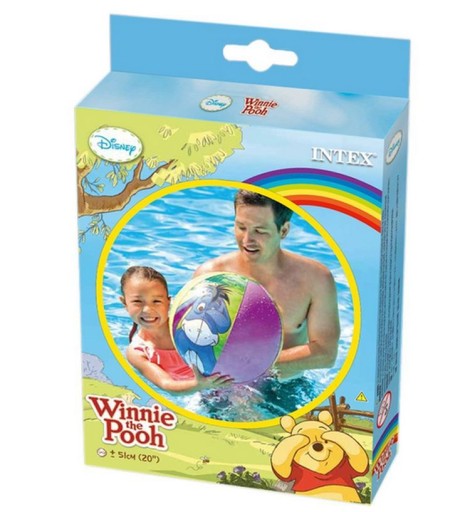 MACKO PÚ NAfúknutá plážová loptička 51 cm INTEX