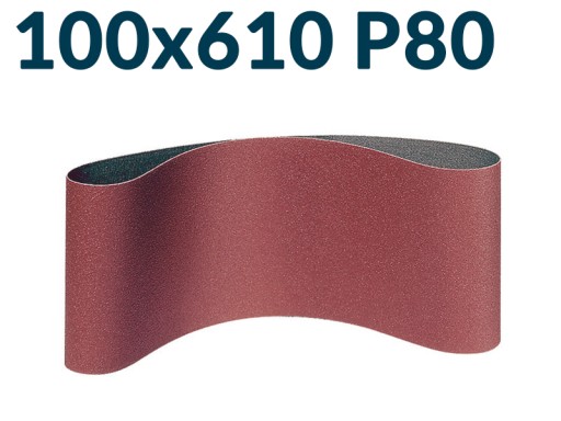 KLINGSPOR NEKONEČNÝ PÁS 100x610 P80 LS 307X