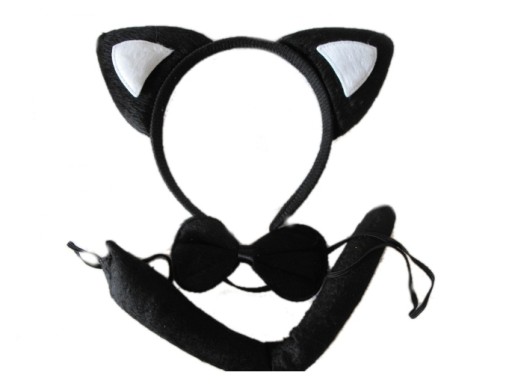 Mačiatko Mačiatko CAT EARS maškarný outfit DOBRÁ
