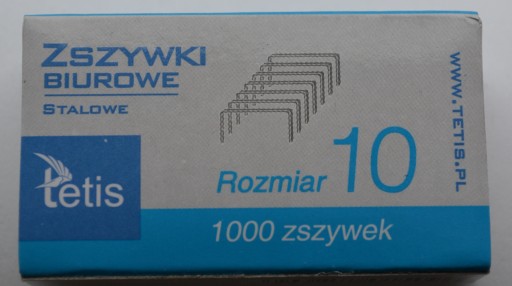 Kancelárske sponky 10 1000 ks. GZ101-B