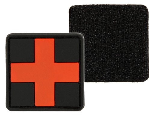 MIL-TEC 3D Emblém PVC Nášivka PRVÁ POMOC Suchý zips SM