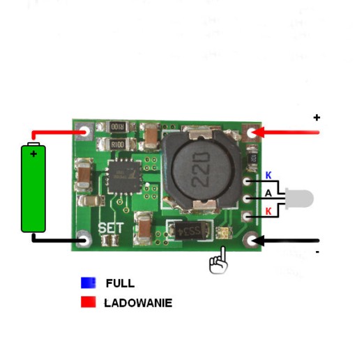 BMS NABÍJAČKA 1S/2S 2A TP-5100 4,2V *8,4V