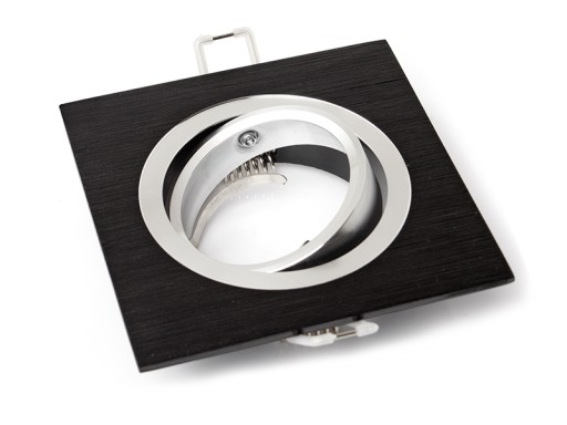 SET ČIERNYCH HALOGÉNOVÝCH SVIETIDEL + LED 3W + GU10