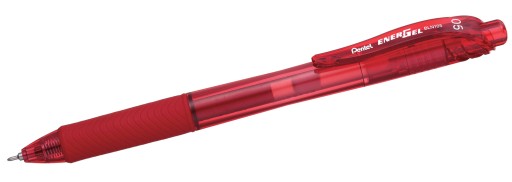 Pentel BLN105-B 0,5 mm červené gélové pero