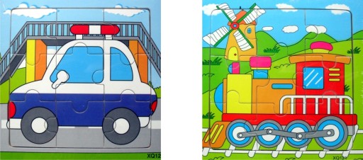 NÁUČNÉ DREVENÉ HÁDANKA 9 kusov MEGA VÝBER