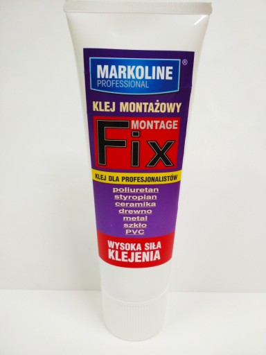 Montážne lepidlo v tube s objemom 250 ml