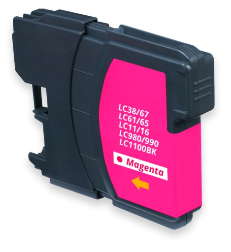 pre BROTHER 165C 585CW J615 XL 100%NOVINKA LC1100 LC980