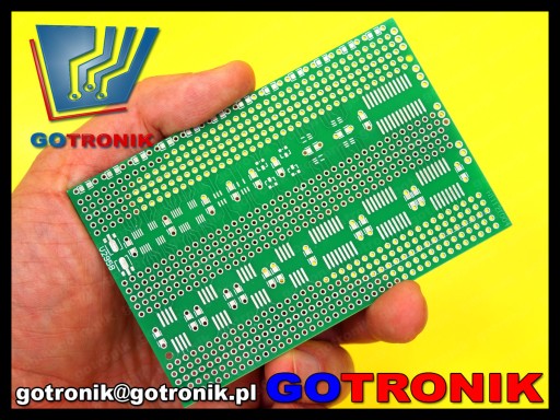 Univerzálna doska plošných spojov 7x11cm________PCB-092
