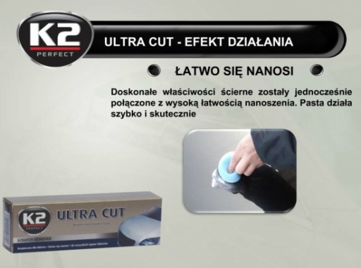 ULTRA CUT K2 PRE EFEKTÍVNE ODSTRAŇOVANIE ŠKRABINCOV 951