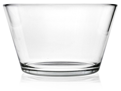 Malá sklenená miska na šalát KROSNO Basic Glass 13cm