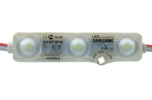 SAMSUNG LED MODUL 1,2W MATNÁ STUDENÁ BIELA ŠOŠOVKA