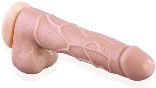 Pevný mužský penis so semenníkmi Dildo Dong JBL