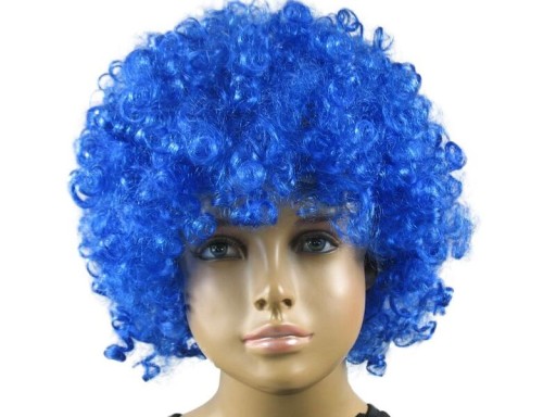 AFRO KLAUN Parochňa MODRÉ MODRÉ VLASY
