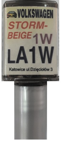 VW LA5M 6J MERCATOBLAU OPRAVA LAKU NA ŠKRABENY ARA