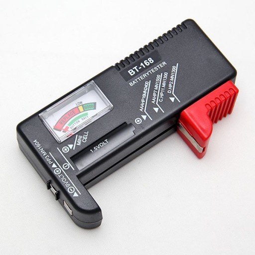 AA AAA R14 TESTER BATERIE METER