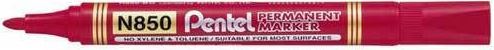 Permanentný MARKER PENTEL N850 okrúhly červený