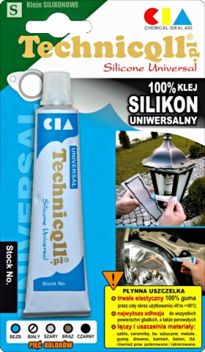 UNIVERZÁLNY SILIKÓN TECHNICQL S-003 ČIRÁ 70ml