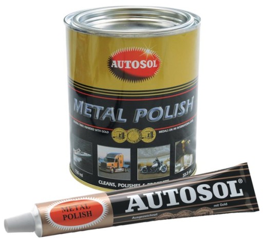 AUTOSOL METAL POLISH leštiaca pasta 75ml na AKÝKOĽVEK FAREBNÝ KOV 382