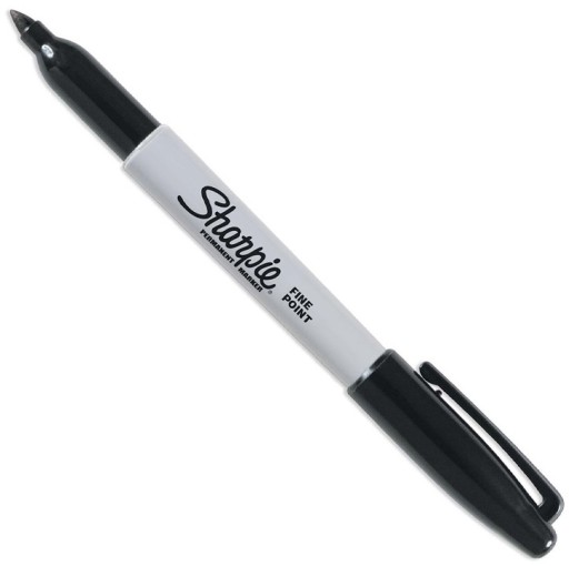 Permanentný univerzálny stavebný popisovač 1,00mm čierny Sharpie Fine