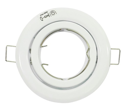 Okrúhle pohyblivé svietidlo pre LED GU10