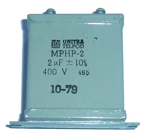KONDENZÁTOR _ PIO AUDIO __ MPHP-2 __ 2uF 400V