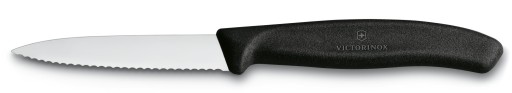 Victorinox 6.7633, nôž na zeleninu, zúbkovaná čepeľ 8 cm, Swiss Classic