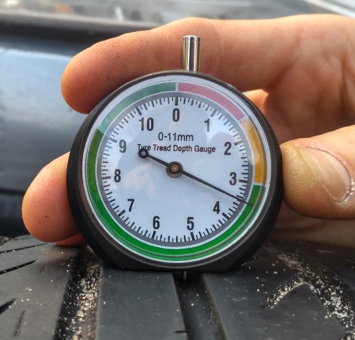 Merač hĺbky dezénu pneumatiky 11 mm FV