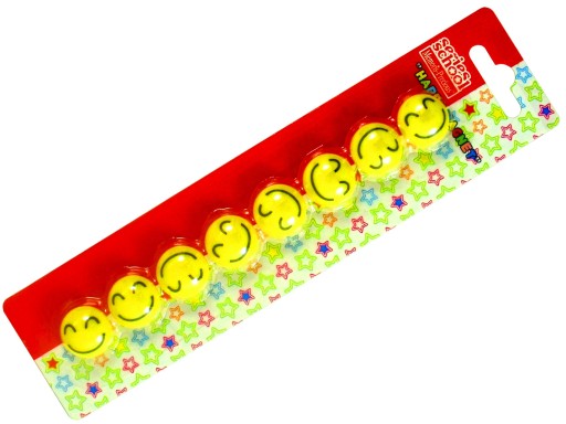 DOSKY MAGNETY DO CHLADNIČKY 20MM SMILES 8 KS