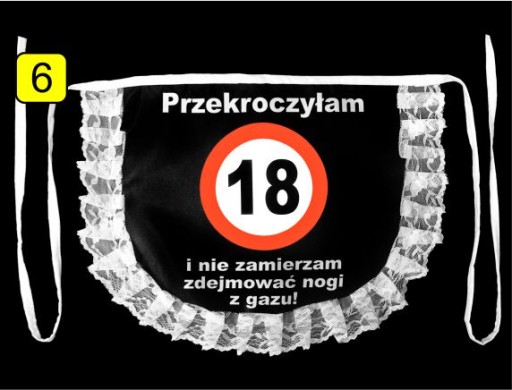 Darček zástera NARODENINY 18 30 40 50 60 zástera