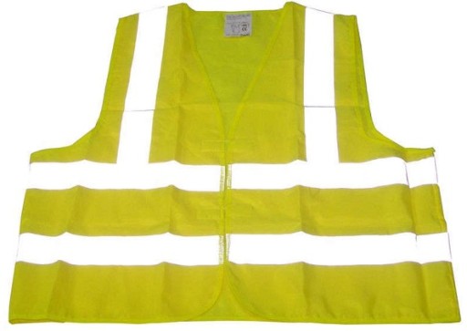 ŽLTÁ REFLEXNÁ BEZPEČNOSTNÁ VESTA CE XL