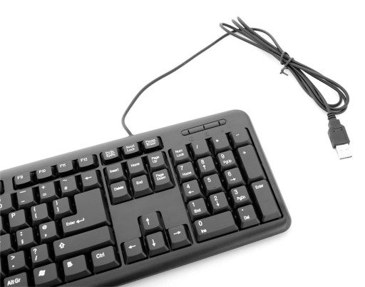 QWERTY KLÁVESNICA CIC KB-2106, ČIERNA