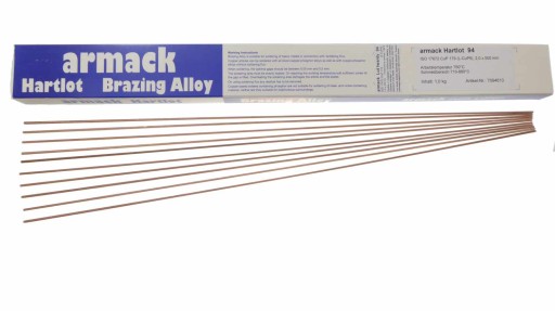 Tvrdá spájka CuP6 2mm AMASAN 10ks ARMACK chlad