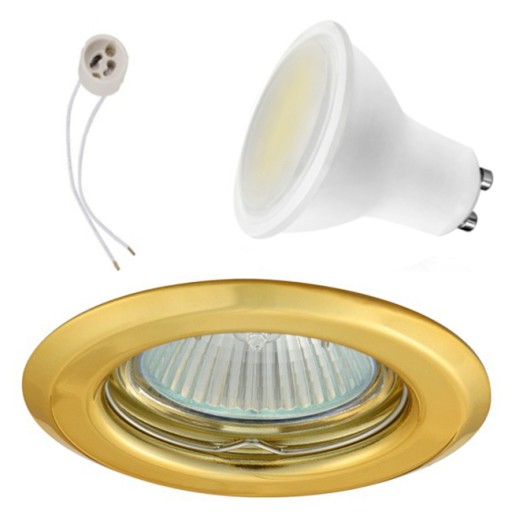SET LED stropné svietidlo SMD 5W CT14 230V GU10