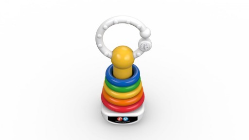 FISHER PRICE PYRAMIDOVÁ RÁČNA S KOLESÁMI DFR09