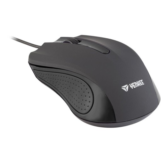 Pevná USB káblová myš Yenkee BLACK