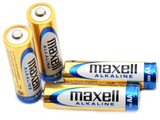 Maxell AA R6 R06 alkalické batérie 4 ks